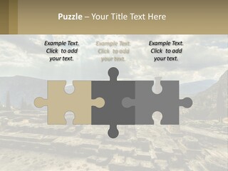 Daughter Woman Sunset PowerPoint Template