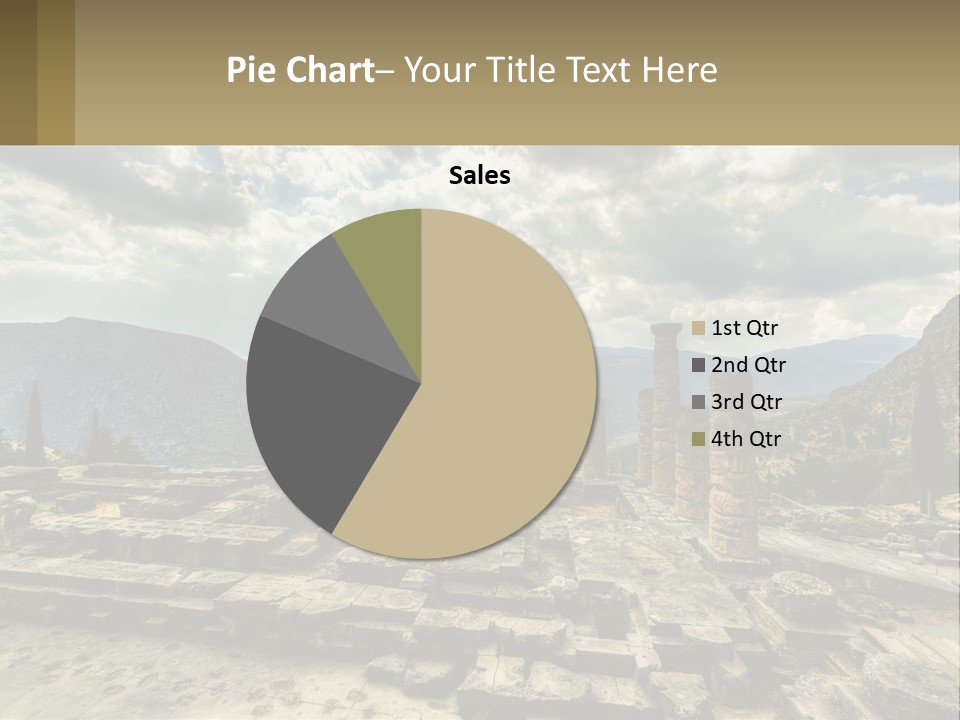 Daughter Woman Sunset PowerPoint Template