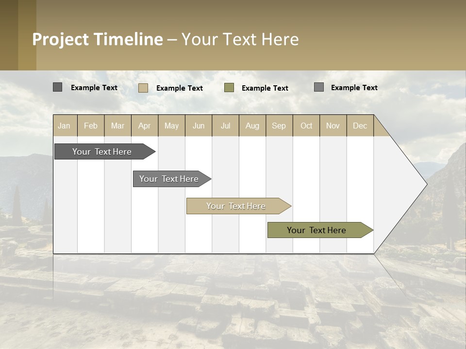 Daughter Woman Sunset PowerPoint Template