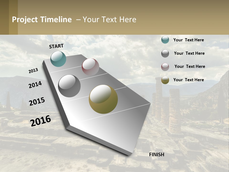Daughter Woman Sunset PowerPoint Template