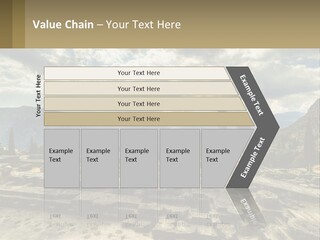 Daughter Woman Sunset PowerPoint Template