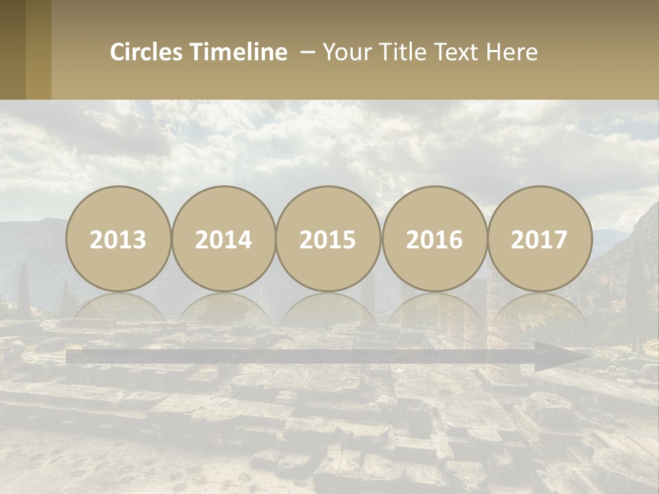 Daughter Woman Sunset PowerPoint Template