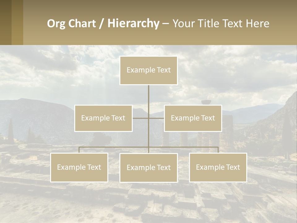 Daughter Woman Sunset PowerPoint Template