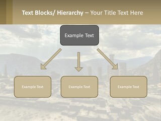 Daughter Woman Sunset PowerPoint Template