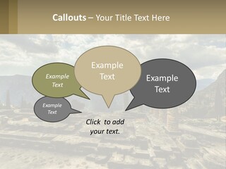 Daughter Woman Sunset PowerPoint Template