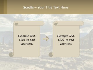 Daughter Woman Sunset PowerPoint Template