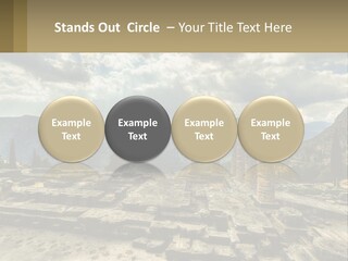 Daughter Woman Sunset PowerPoint Template