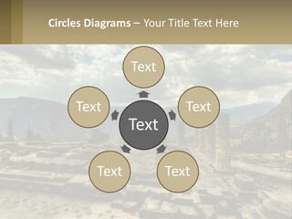 Daughter Woman Sunset PowerPoint Template