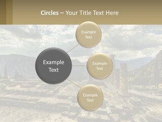 Daughter Woman Sunset PowerPoint Template