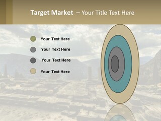 Daughter Woman Sunset PowerPoint Template