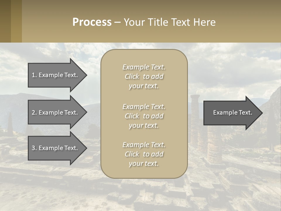Daughter Woman Sunset PowerPoint Template
