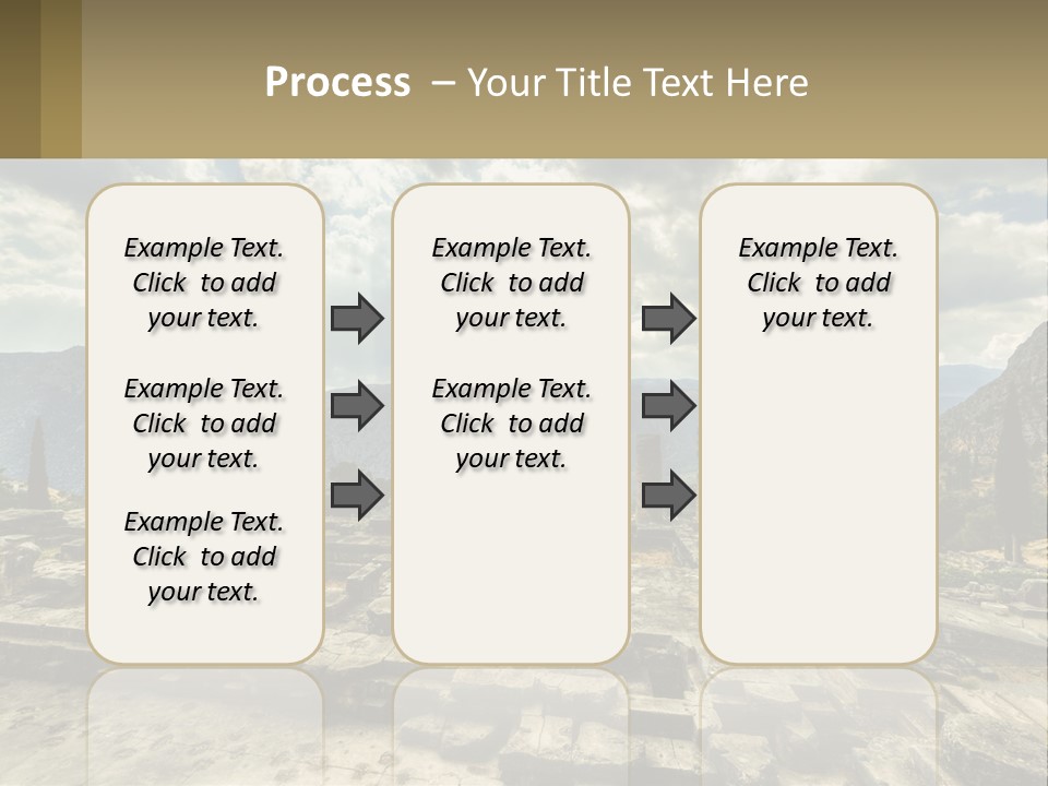 Daughter Woman Sunset PowerPoint Template