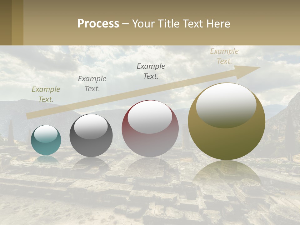 Daughter Woman Sunset PowerPoint Template