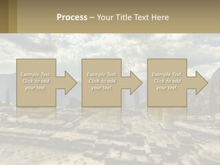 Daughter Woman Sunset PowerPoint Template