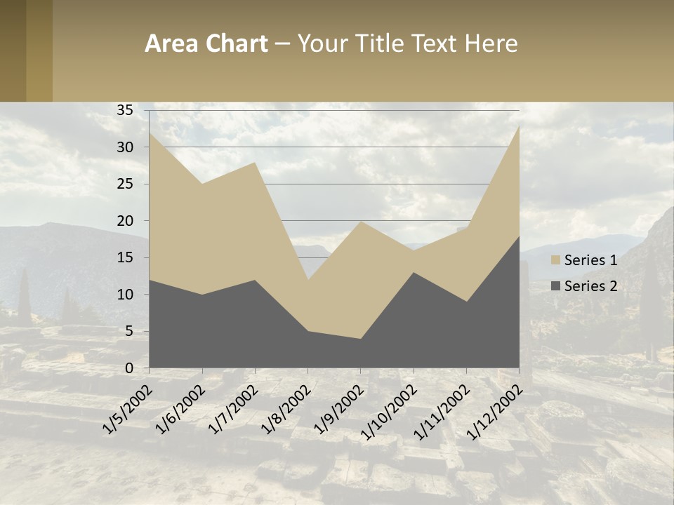 Daughter Woman Sunset PowerPoint Template