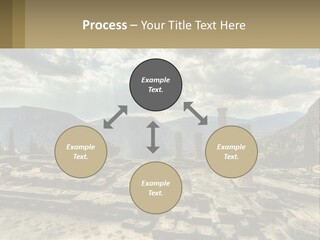 Daughter Woman Sunset PowerPoint Template