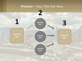 Daughter Woman Sunset PowerPoint Template