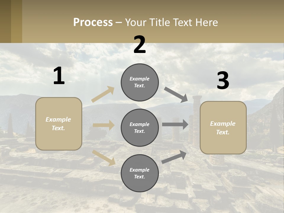 Daughter Woman Sunset PowerPoint Template