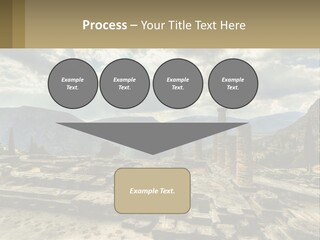 Daughter Woman Sunset PowerPoint Template