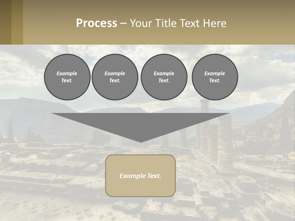 Daughter Woman Sunset PowerPoint Template