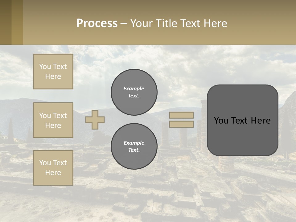 Daughter Woman Sunset PowerPoint Template