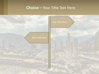 Daughter Woman Sunset PowerPoint Template