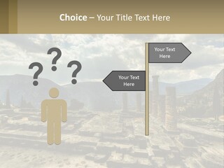 Daughter Woman Sunset PowerPoint Template