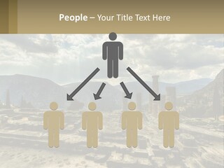 Daughter Woman Sunset PowerPoint Template