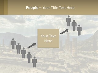 Daughter Woman Sunset PowerPoint Template