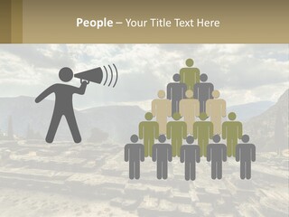 Daughter Woman Sunset PowerPoint Template