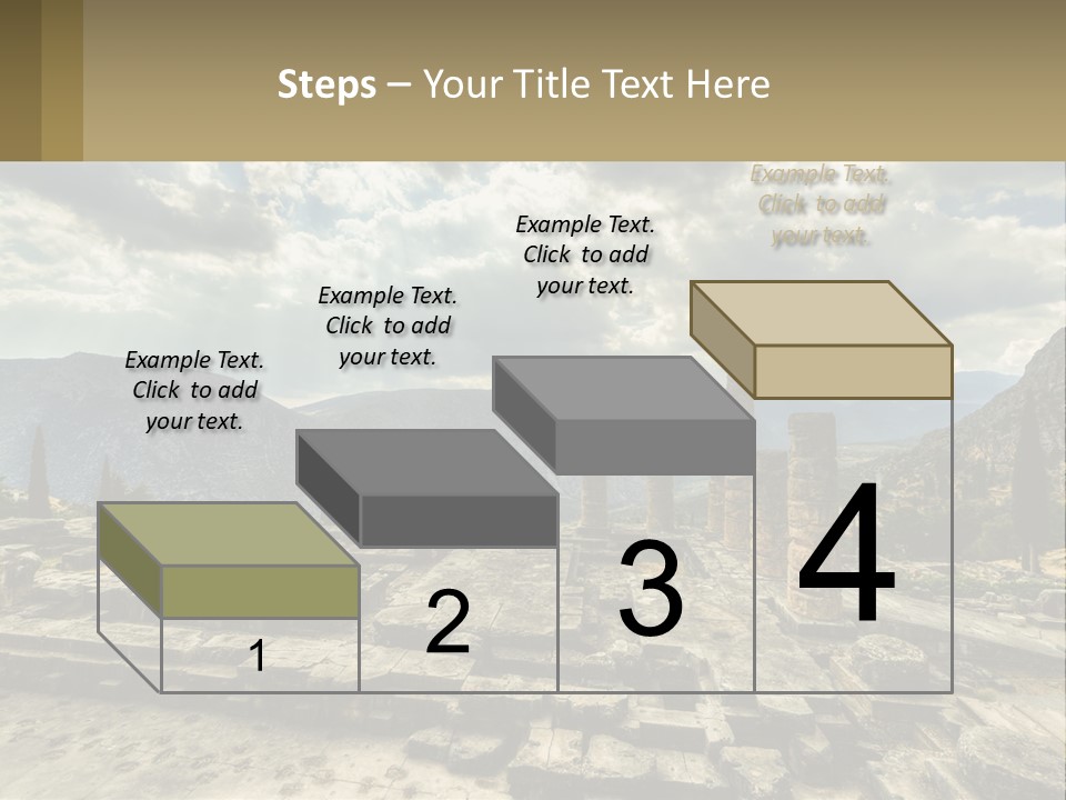 Daughter Woman Sunset PowerPoint Template