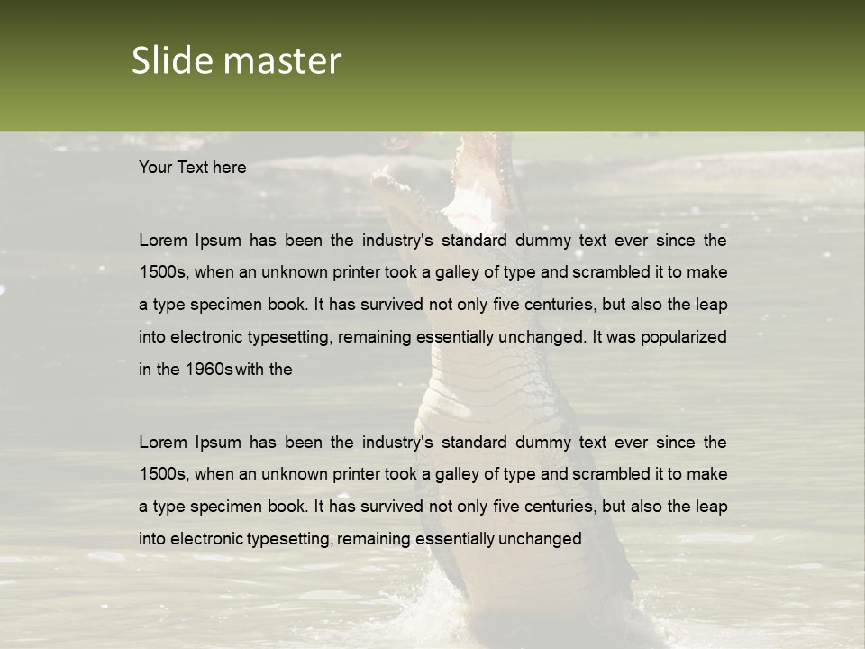 Pensioner Parent Coast PowerPoint Template