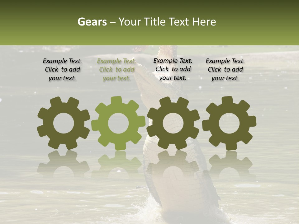 Pensioner Parent Coast PowerPoint Template