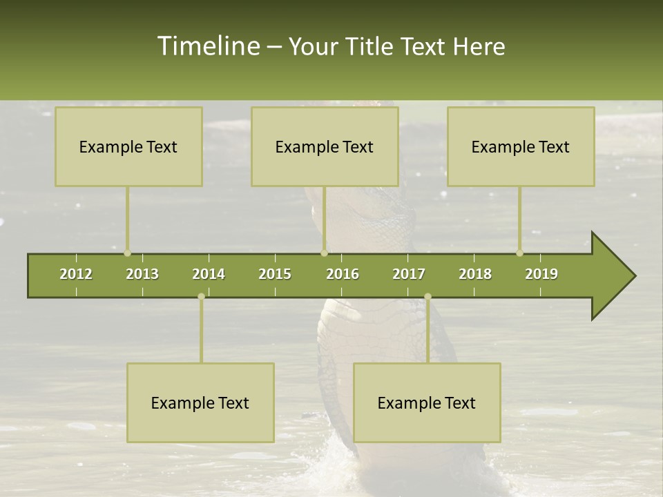 Pensioner Parent Coast PowerPoint Template