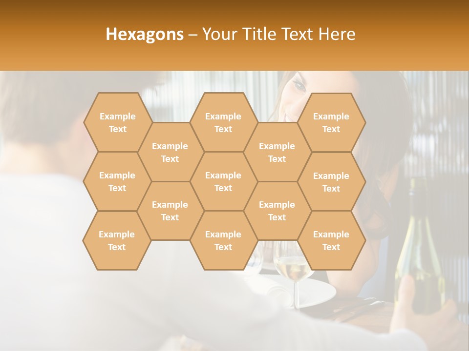 Single Portrait Caucasian PowerPoint Template