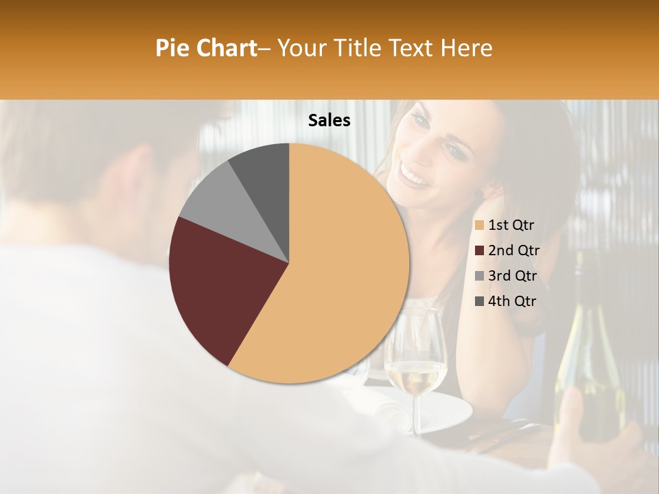 Single Portrait Caucasian PowerPoint Template