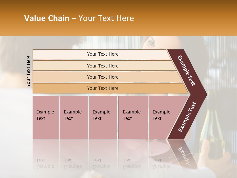 Single Portrait Caucasian PowerPoint Template