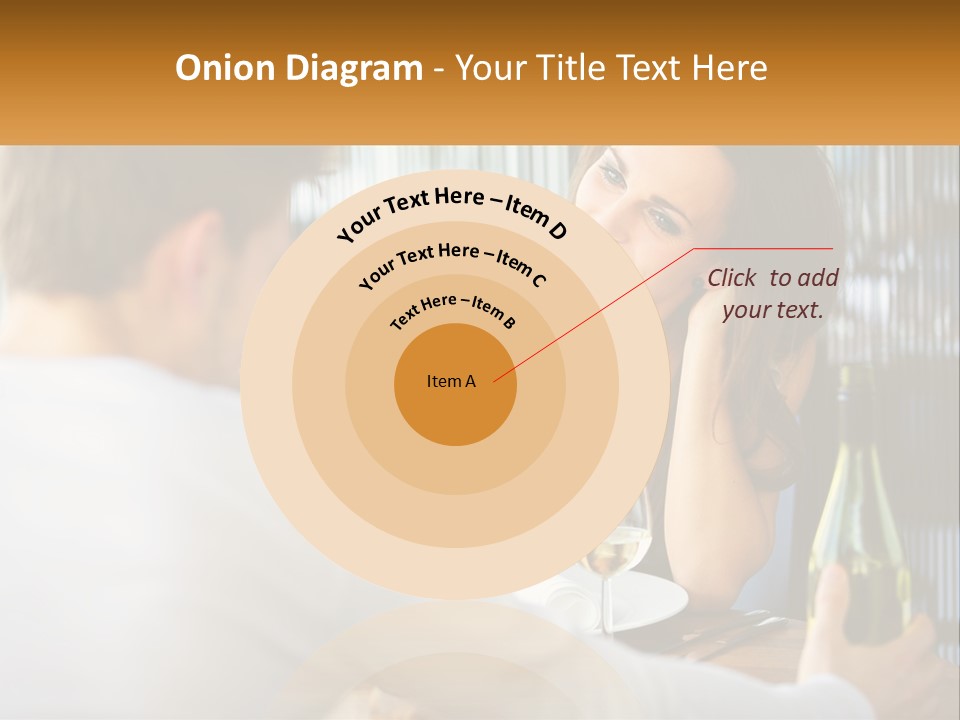 Single Portrait Caucasian PowerPoint Template