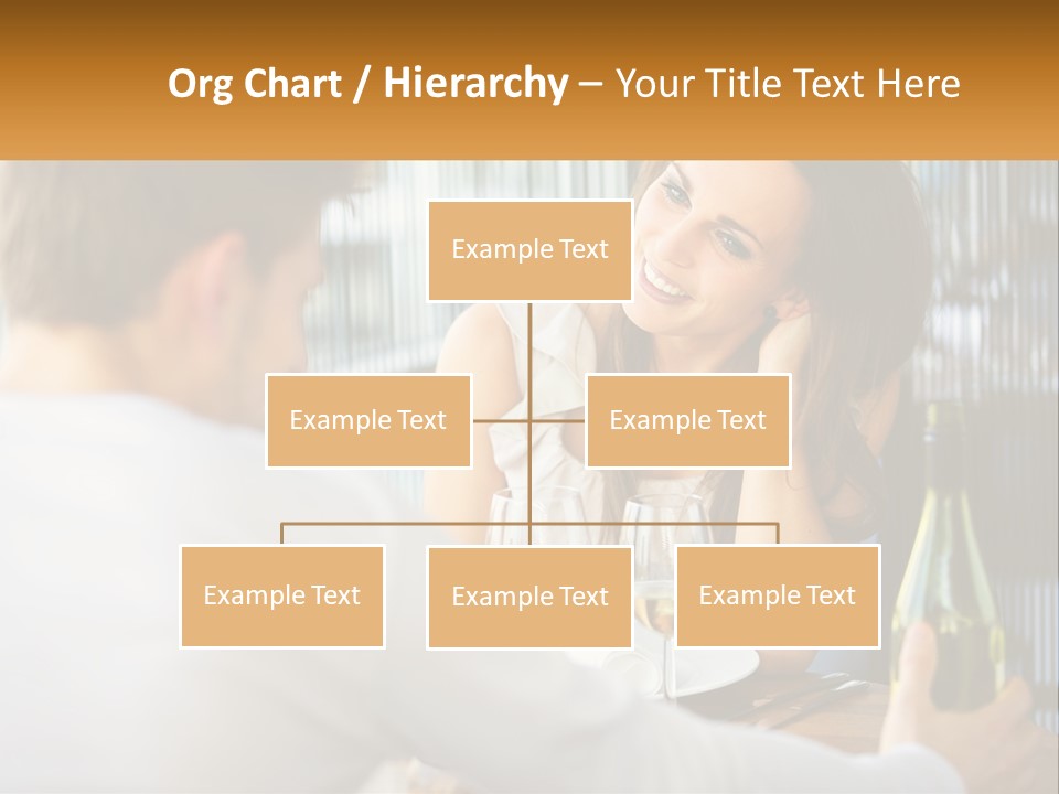 Single Portrait Caucasian PowerPoint Template