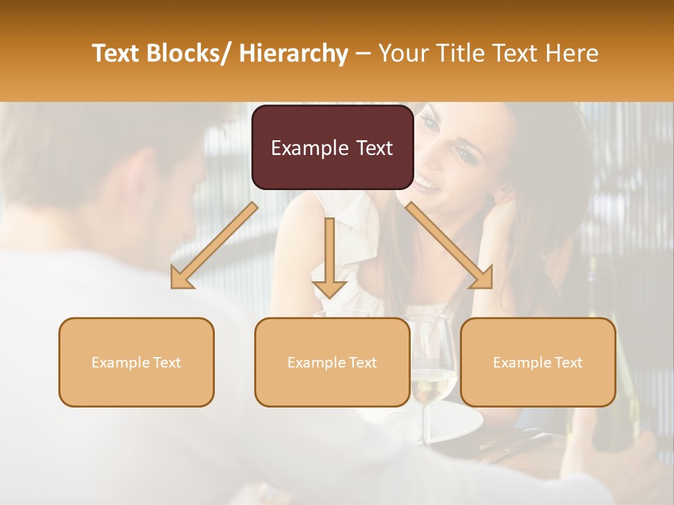 Single Portrait Caucasian PowerPoint Template