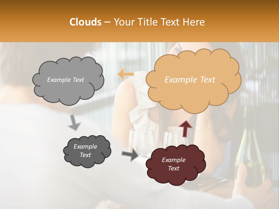 Single Portrait Caucasian PowerPoint Template