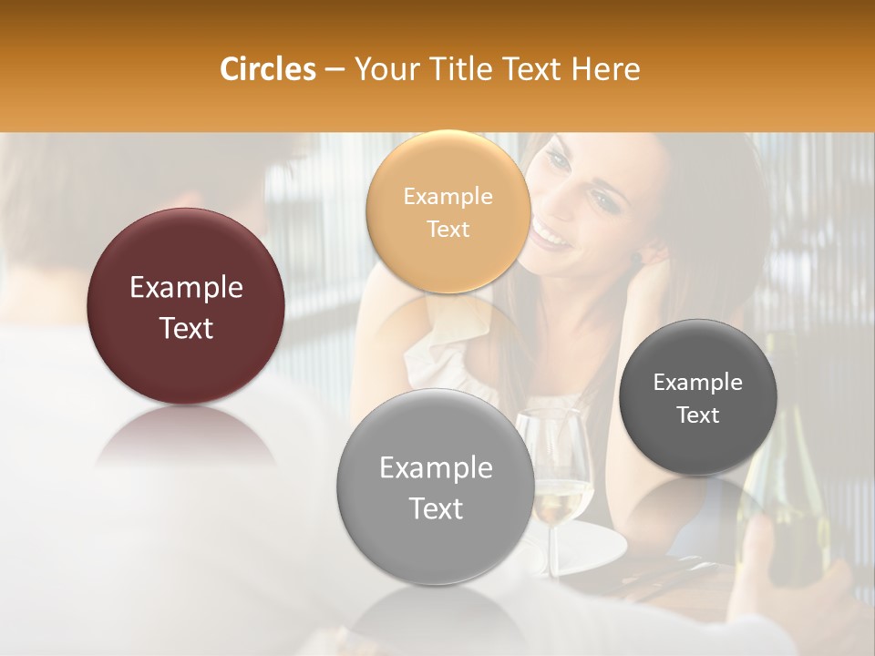 Single Portrait Caucasian PowerPoint Template