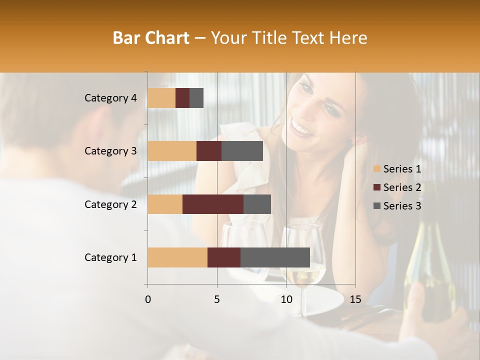 Single Portrait Caucasian PowerPoint Template