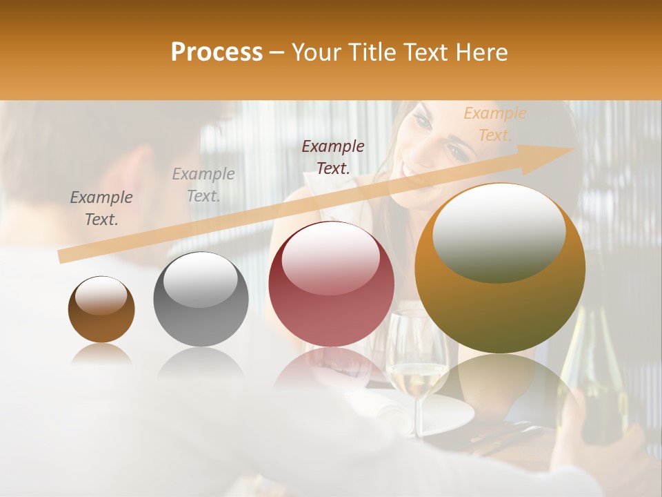 Single Portrait Caucasian PowerPoint Template