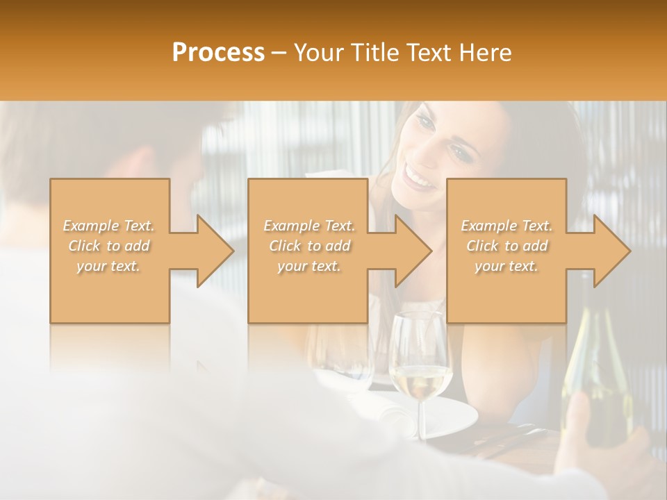 Single Portrait Caucasian PowerPoint Template