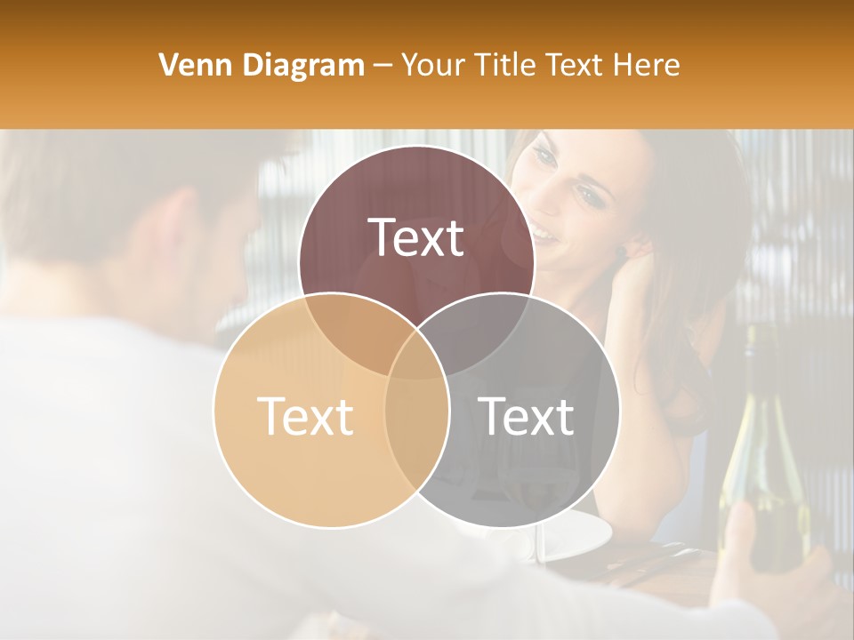 Single Portrait Caucasian PowerPoint Template