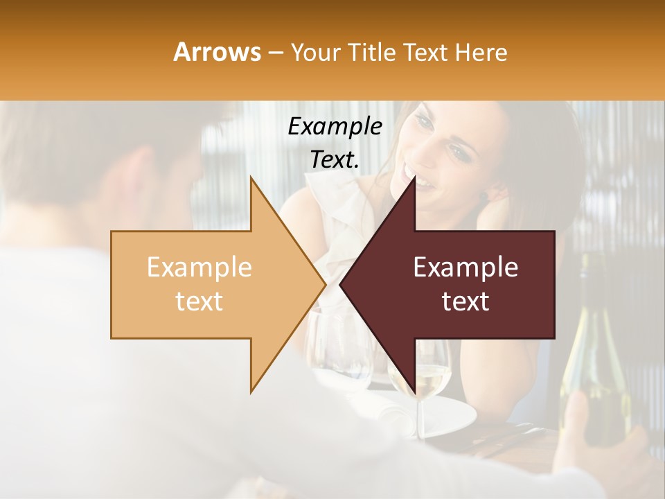 Single Portrait Caucasian PowerPoint Template