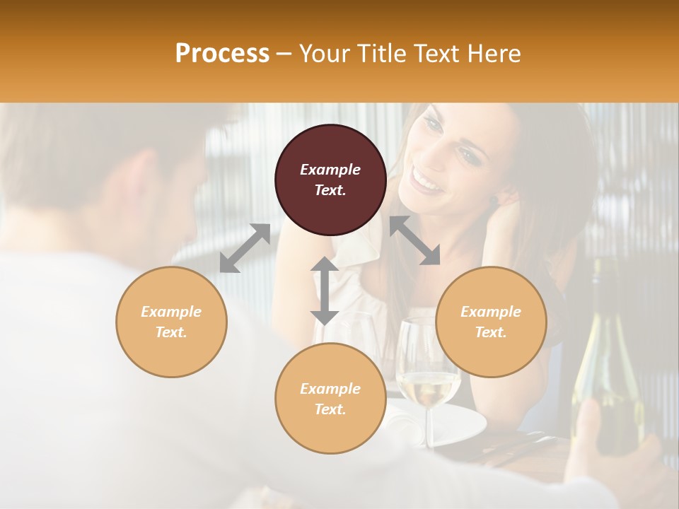 Single Portrait Caucasian PowerPoint Template