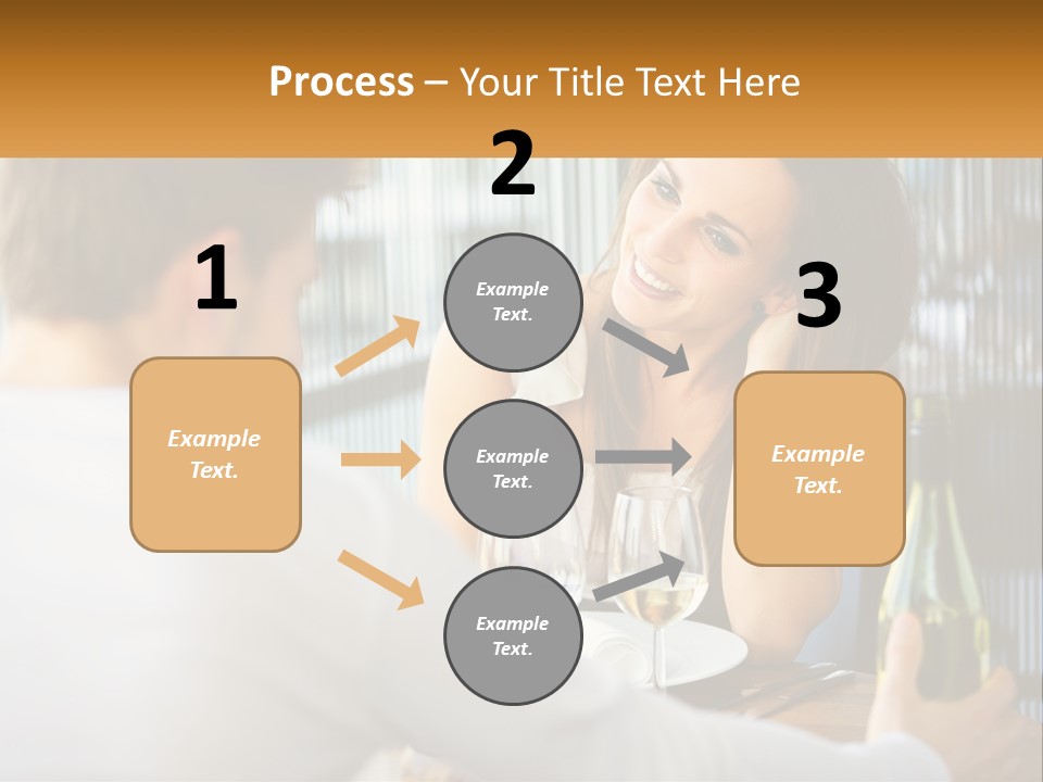 Single Portrait Caucasian PowerPoint Template