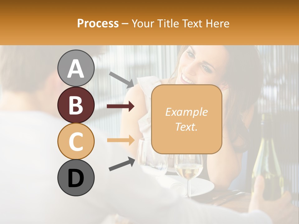 Single Portrait Caucasian PowerPoint Template